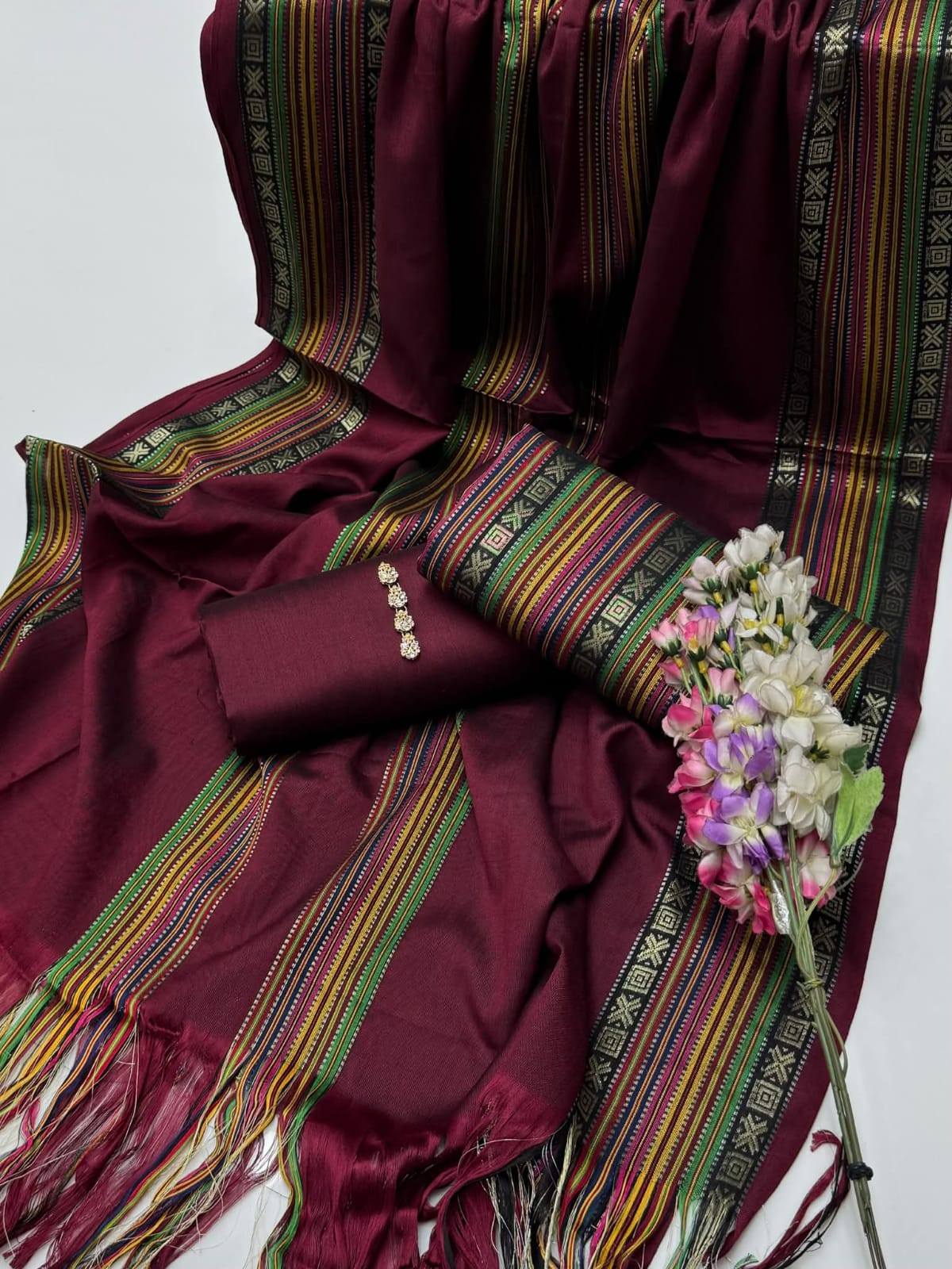 WINTER SILK DIGITAL PRINTED 3-PIECE - DP#06